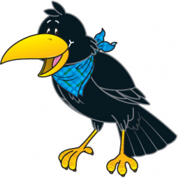 Crow Clip Art Black And White | Clipart Panda - Free Clipart Images
