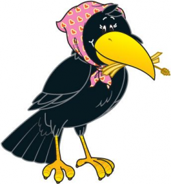 crow clipart 12 best crows images on pinterest crows ravens ravens ...
