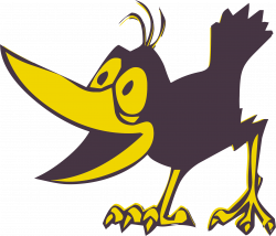 Cartoon Crow Icons PNG - Free PNG and Icons Downloads