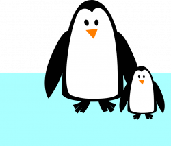 Clipart penguin baby penguin - Graphics - Illustrations - Free ...