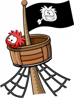 Image - Red Puffle Crows Nest.png | Club Penguin Wiki | FANDOM ...