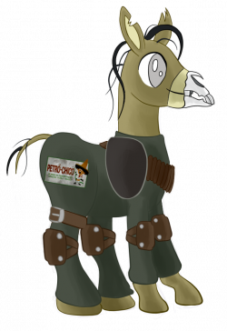 Fallout Equestria PNP - Donkey Ghoul NPC Token by InfernalDalek on ...