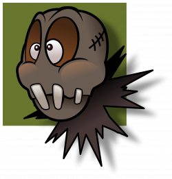 Clipart - Speechless scarecrow avatar