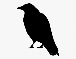 Scary Bird Silhouette For Halloween - Crows Clip Art ...