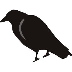 Silhouette Of Crows at GetDrawings.com | Free for personal use ...