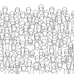 The Crowd of Abstract People premium clipart - ClipartLogo.com