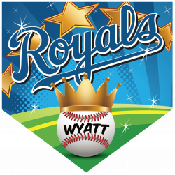Royals Home Plate Individual Team Pennant - Custom Baseball ...