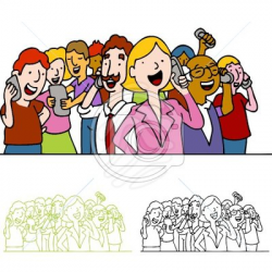 Clip art: Crowd of People | Clipart Panda - Free Clipart Images