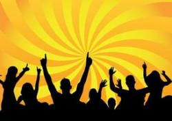 Free Party Crowds Clipart and Vector Graphics - Clipart.me