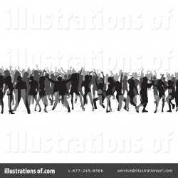 Crowd Clipart #1119456 - Illustration by dero