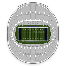 Liberty Bowl Stadium Seating Chart & Map | SeatGeek