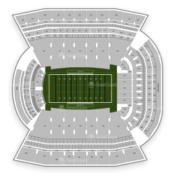 Razorback Stadium Seating Chart & Map | SeatGeek