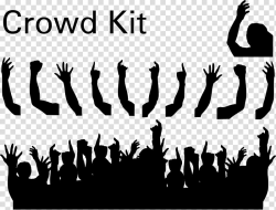 Crowd Silhouette , crowd transparent background PNG clipart ...