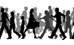 Silhouette Walking Person - Silhouette 740*450 transprent Png Free ...