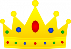 Royal Crown Clip Art | Golden Royal Crown With Jewels - Free Clip ...