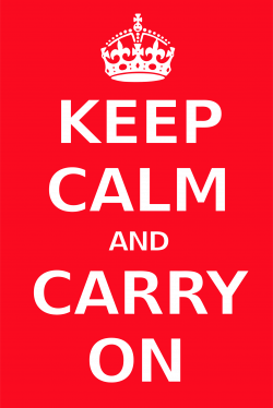 Clipart - Keep calm poster