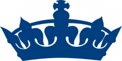 Blue King Crown Clipart