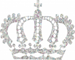 Clipart - Crystal Royal Crown No Background