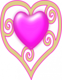 Princess Crown Heart Clip Art at Clker.com - vector clip art online ...