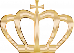 Gold Crown Silhouette 2 No Background Icons PNG - Free PNG and Icons ...