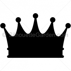 Crown silhouette clip art. Download free versions of the image in ...