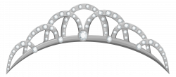 Silver Tiara PNG Clipart Image | Gallery Yopriceville - High ...