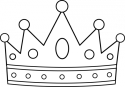 Crown black and white princess crown clipart black and white ...
