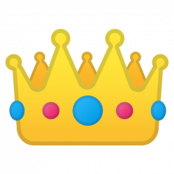 Crown Icon | Noto Emoji Clothing & Objects Iconset | Google