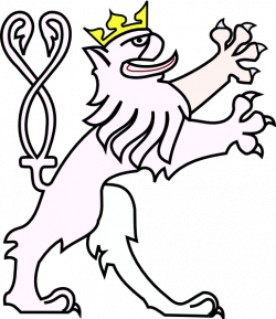 Lion Wearing Crown Clip Art at Clker.com - vector clip art online ...