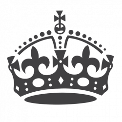 Britain crown silhouette - Transparent PNG & SVG vector