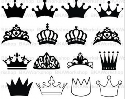 Crown clipart | Etsy