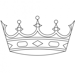 Crown coloring page | Free Printable Coloring Pages