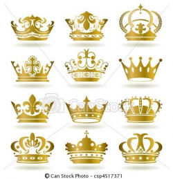 Gold Crown Clip Art | Printables | Crown drawing, Crown clip ...