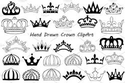 Hand Drawn Crown ClipArt