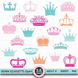 Crown Silhouette ClipArt 