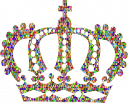 Clipart - Chromatic Gold Royal Crown