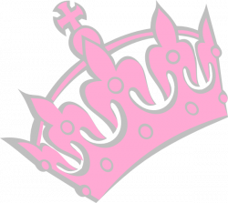 Pink Tiara Left Clip Art at Clker.com - vector clip art online ...