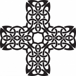Clipart - Celtic Knot Cross 2