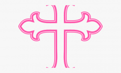 Pink Cross Cliparts - Clip Art Catholic Cross #760986 - Free ...