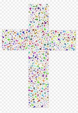 Jesus Christ Cross Crucifix Png Image - Colorful Cross ...