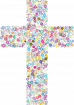 Clipart - Colorful Cross Circles 2 Variation 2