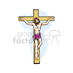 12th Station of The Cross clipart. Royalty-free clipart # 164421