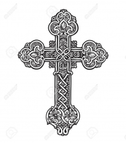 Ornate Cross. | Cross Design | Cross tattoo designs, Cross ...