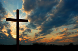 Christian cross Church Desktop Sunset , christian cross ...