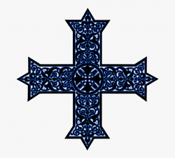 Coptic Crosses In Black, White And Color Combinations - Blue ...