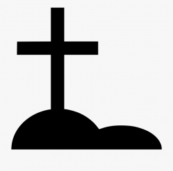 Crucifix Clipart Tombstone Cross - Died Cross Symbol Png ...