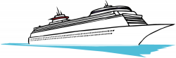Luxury Cruise Ship Clipart