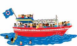 Download Cruise Clipart Boat Ride ~ Frames ~ Illustrations ...