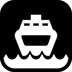 cruise ship clip art black and white free - HubPicture