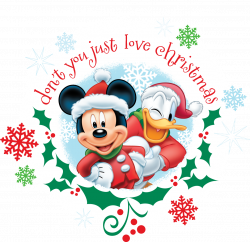Countdown to christmas! ~Mickey #Donald | Holiday | Pinterest ...